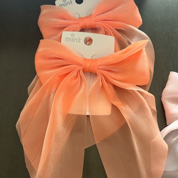 😍Set of 11 Elegant Sheer Hair Bows Set - Picture 7 of 8